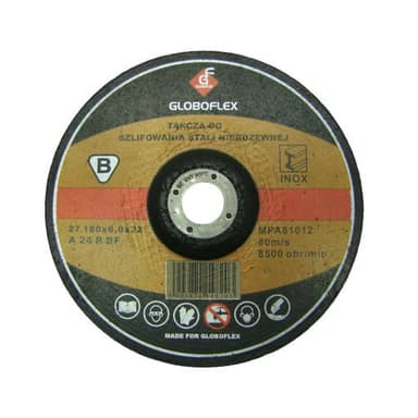 Tarcza do szlifowania metalu i stali nierdzewnej 180x6,0x22mm