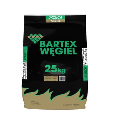 Węgiel kamienny Orzech Bartex 25-27MJ 25kg