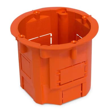 Puszka podtynkowa 60mm głęboka czerwona PK-60/60 0206-50