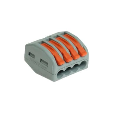 Szybkozłączka 4x0,2-4mm2 450V 24A 5szt