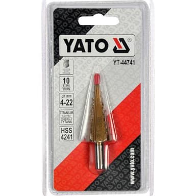 Wiertło stopniowe 4-22mm