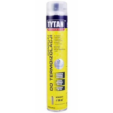 Klej do styropianu pistolet TYTAN 820 ml