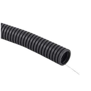 Rura karbowana z pilotem 28mm 23mm szara 320N RKLSP 28/23 10289 peszel 25mb