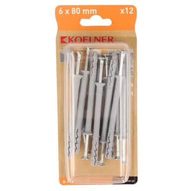 Kołek SM 6x80mm blister 12szt