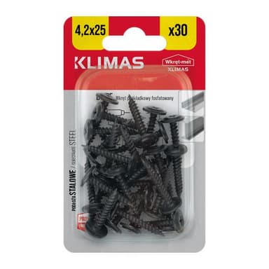 Wkręt podkładkowy fosfatowany 4,2x25mm 30szt