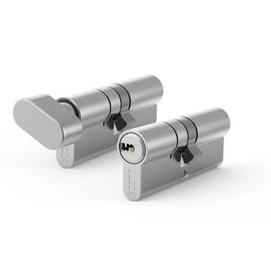 Wkładka bębenkowa 30/35 G30/35 H PLUS nikiel satyna 2szt