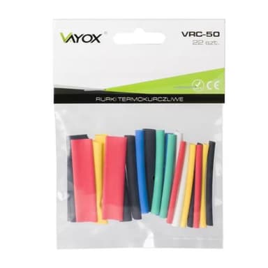 Rurki termokurczliwe 50mm 22szt
