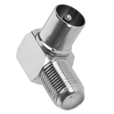 Złącze wtyk kątowy antenowy gniazdo F 1szt