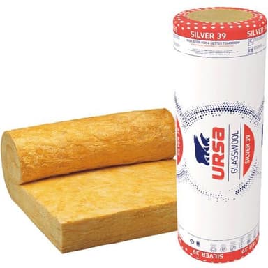 Wełna Ursa SILVER 100mm 0,039 8,75m2 rolka mineralna