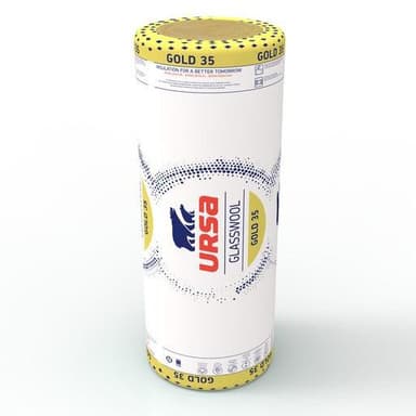 Wełna Ursa GOLD 150mm 0,035 4,25m2 rolka mineralna