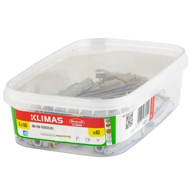 Kołek uniwersalny PZ 6x60 mm 40szt