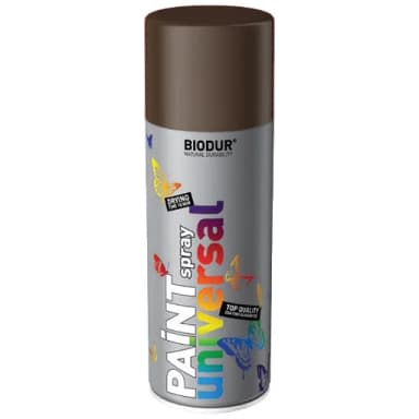 Emalia akrylowa BRĄZOWY orzech spray 400ml RAL 8011