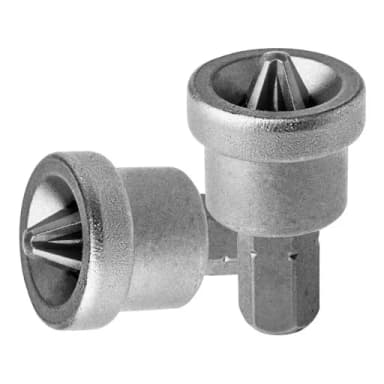 Bity końcówka wkrętakowa krzyżowa PZ2x25 z ogranicznikiem 2szt