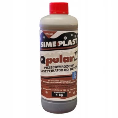 Plastyfikator do betonu przeciwmrozowy QPOLAR 1kg