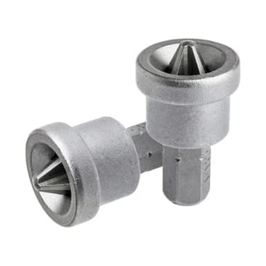 Bity końcówka wkrętakowa krzyżowe PH2x25mm z ogranicznikiem 2szt