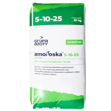 Amofoska NPK 5x10x25 50kg