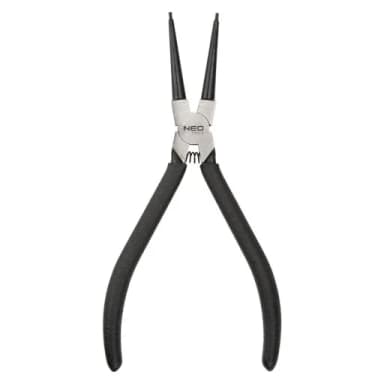Szczypce segera do pierścieni osadczych 180mm wewnętrzne proste